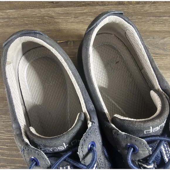 Dansko Helen Sneakers Women's US 11.5 EU 42 Suede Bungee Lace Casual Comfort - Picture 7 of 9